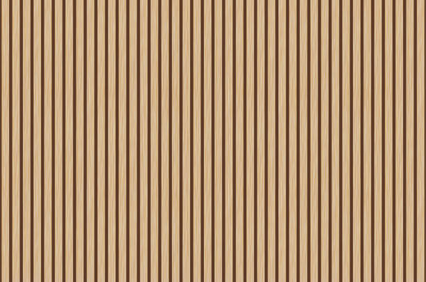 illustrations, cliparts, dessins animés et icônes de fond vertical mural texture bois brun. illustration vectorielle réaliste à rayures foncées. bannière en planches de bois. surface en parquet. plancher en chêne - bois-de-construction