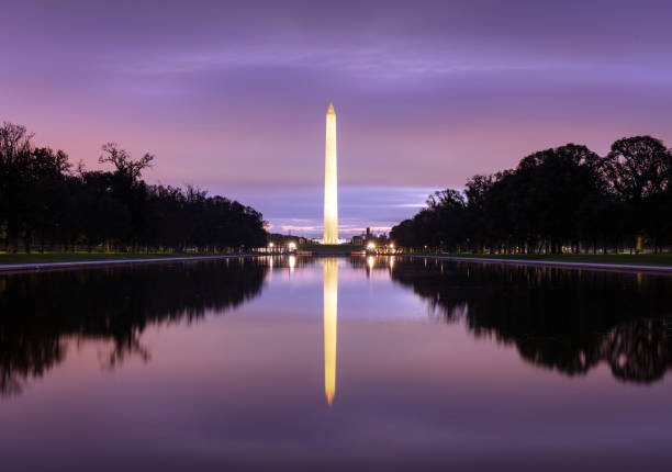 Washington monument and the capital building