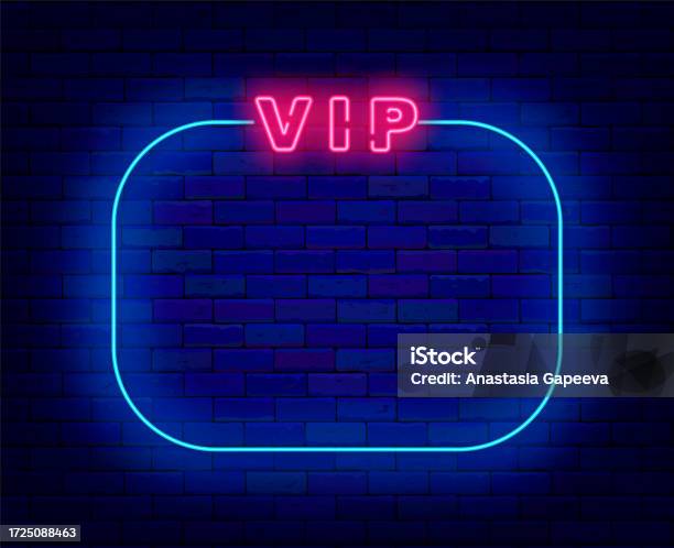 Vip Email Banner Vip Neon Banner Premium Quality And Access Winning Concept Minimal Blue ...