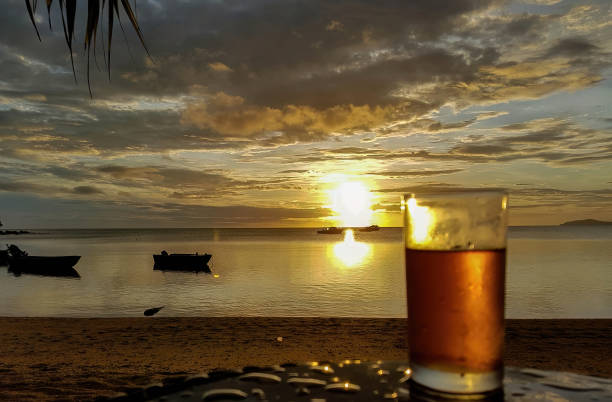 The beautiful beach of Beqa island in Fiji