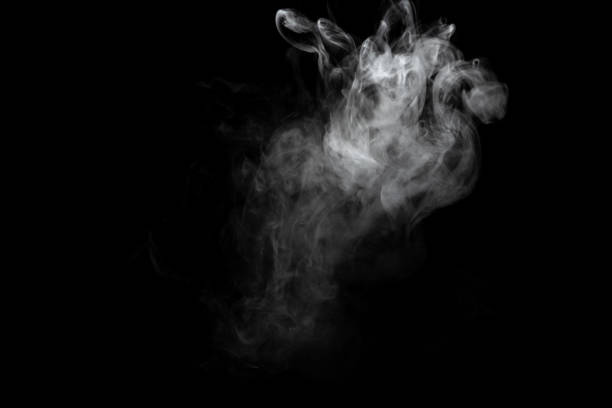 istock Abstract powder or smoke effect isolated on black background 1725115444
