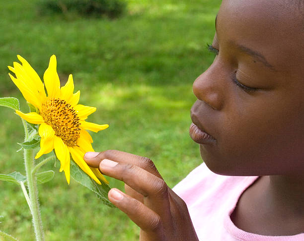 istock sunflower girl 172512779