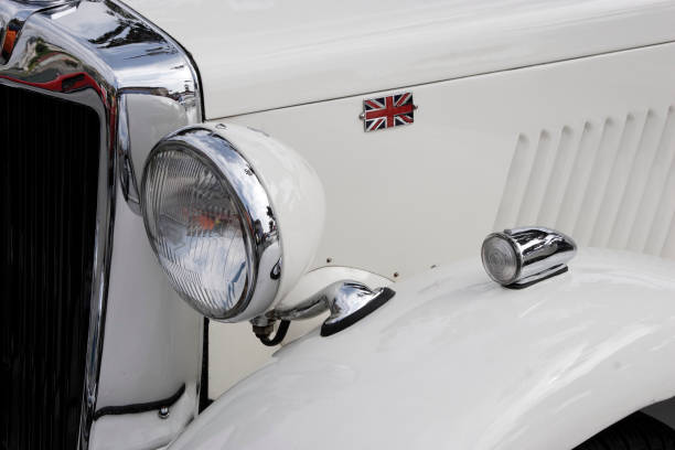 istock British classic car detail 172513046