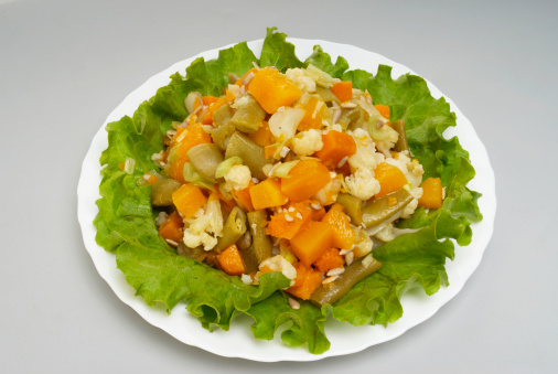 salad from pumpkin