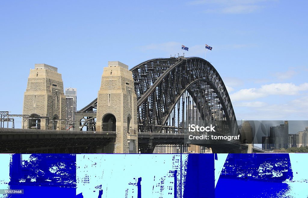 Sydney Harbour Bridge - Foto stock royalty-free di Ambientazione esterna