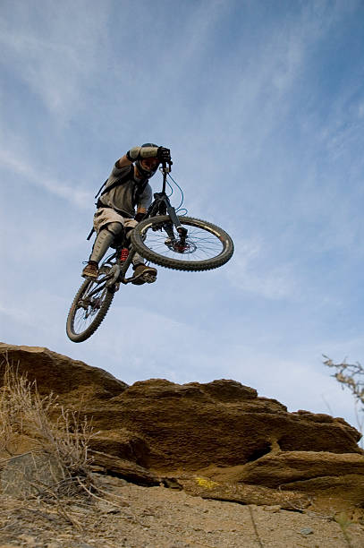 istock Mountain Bike Jump 172513685