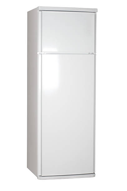 istock Refrigerator with freezer, isolated on white background 172513710