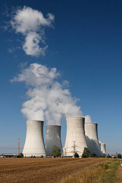 원자력 발전소 - nuclear power station construction uranium energy 뉴스 사진 이미지