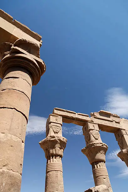 Photo of Temple of Isis pillars