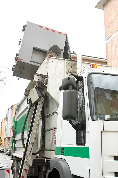 istock recycling bin and garbage truck 172515310