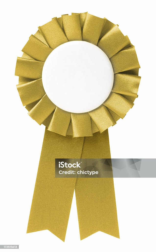 Fita de ouro - Foto de stock de Roseta royalty-free
