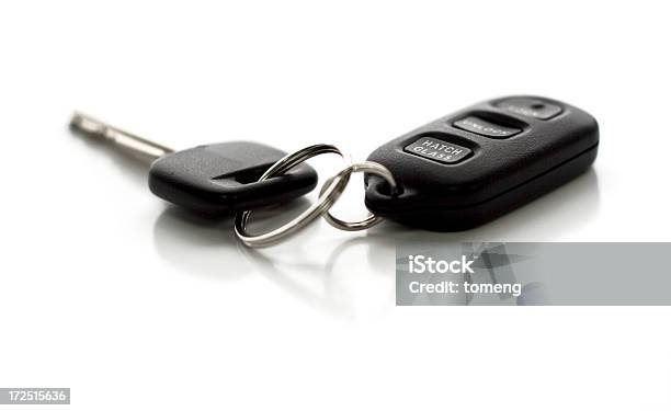 Autoschlüssel Mit Fernbedienung Accessoires Stockfoto und mehr Bilder von Autoschlüssel - Autoschlüssel, Weißer Hintergrund, Freisteller – Neutraler Hintergrund