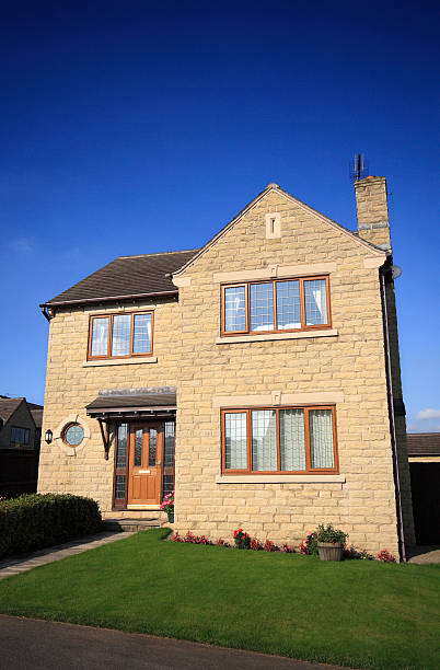 istock Modern suburban houses 172515785