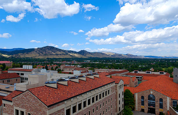 flatirons 볼 cu - university of colorado 뉴스 사진 이미지