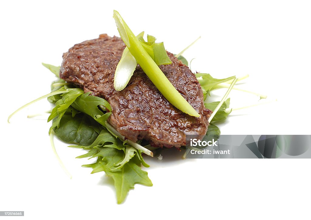 Gusta una bistecca - Foto stock royalty-free di Bistecca di manzo