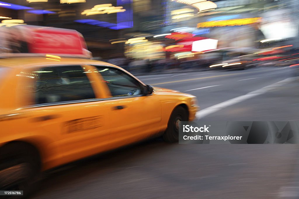 Taxi en mouvement - Photo de Activité libre de droits