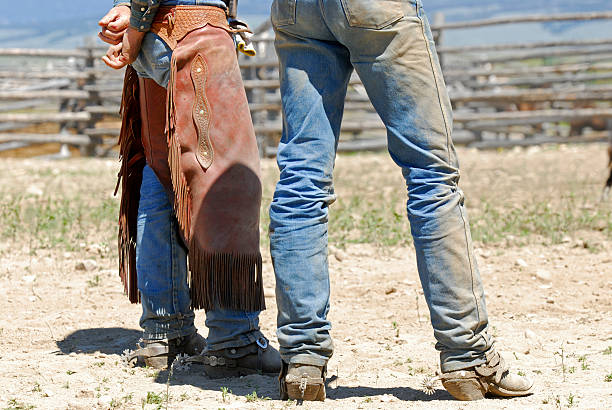 Working Cowboys stock photo