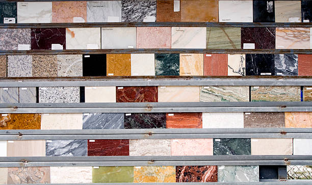 Marble Samples. stock photo