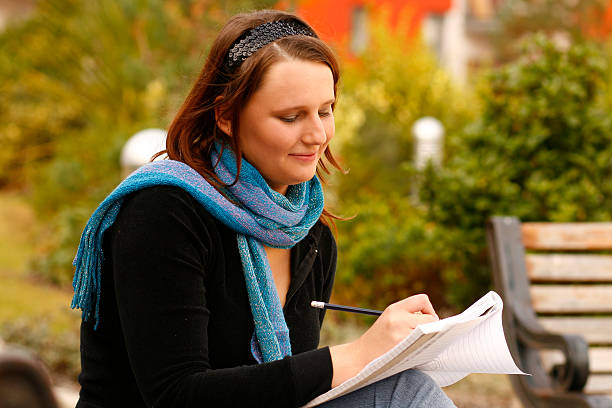 istock Woman on the bench 172517801