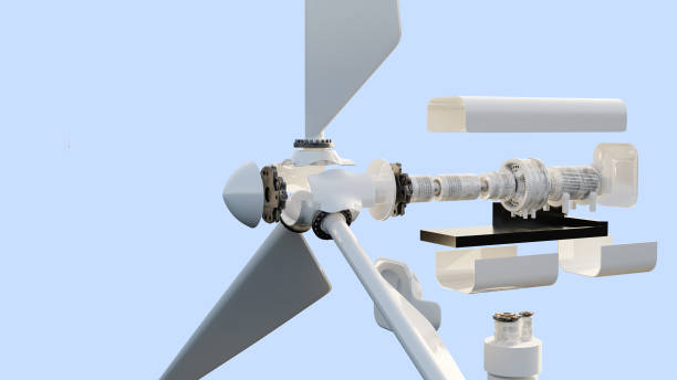 istock Wind Turbines component Windmill Energy electrical energy sky background 1725195015