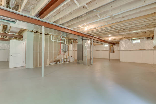istock Concrete floor in unfinished basement 1725309995