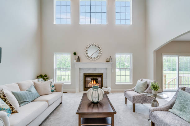 istock Amazing two story open great room for comfortable living 1725322050