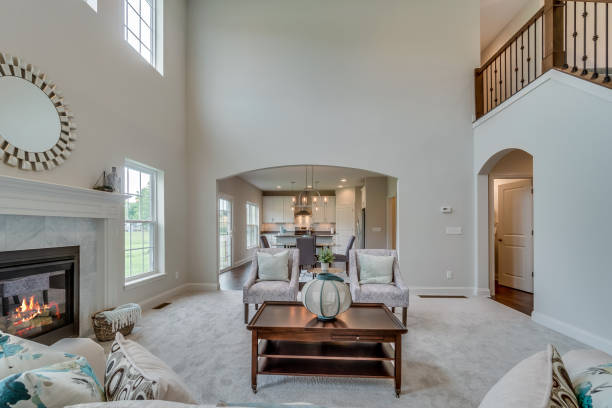 istock Amazing two story open great room for comfortable living 1725322053
