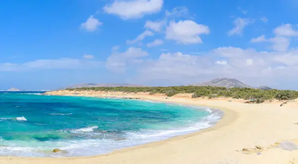 Photo of Landscape with Kedros beach, Alyko region, Naxos island, Greece