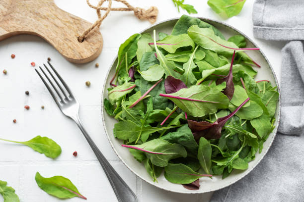 istock Mix salad leaves 1725333266