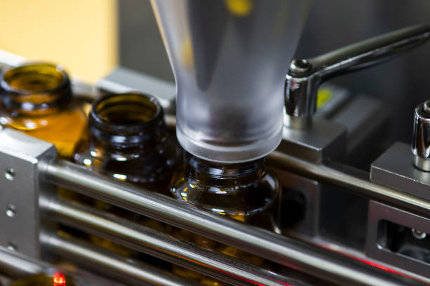 istock Drug capsules on conveyor belts at modern pharmaceutical factories 1725363754