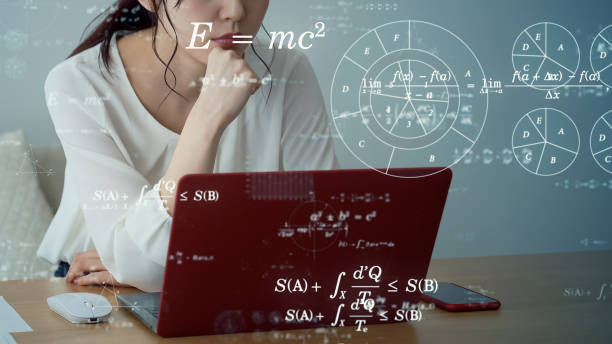 istock Young asian woman using a laptop PC and digital transformation concept. Communication network. 1725418105
