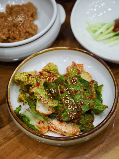istock Korean traditional food cabbage kimchi 1725467120