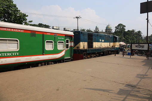 In the Chittagong-Cox's Bazar railway project, for the first time on October 15, a train with six carriages of Suvarna Express and a 2200 series engine is ready at Patia station for trial to the tourist city of Cox's Bazar. After the completion of this project, Cox's Bazar will be connected to the whole country by train.