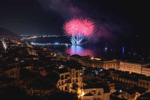istock fireworks for the holy san matteo, in salerno 1725529006