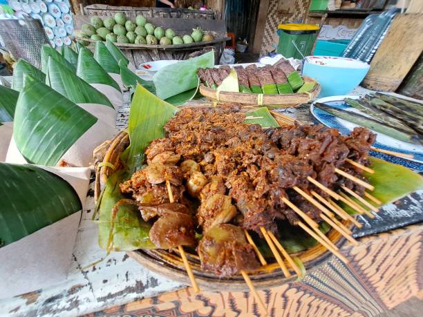istock Indonesian Delicious Various Rendang Satay 1725539777
