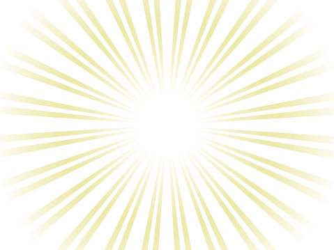 Yellow Line For Sun Rays Concentrated Line Background Of Simple Shining Sun Rays Imageyellow ...