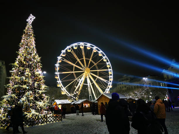 istock christmas in the Ostrava city (czech republic) 1725584352