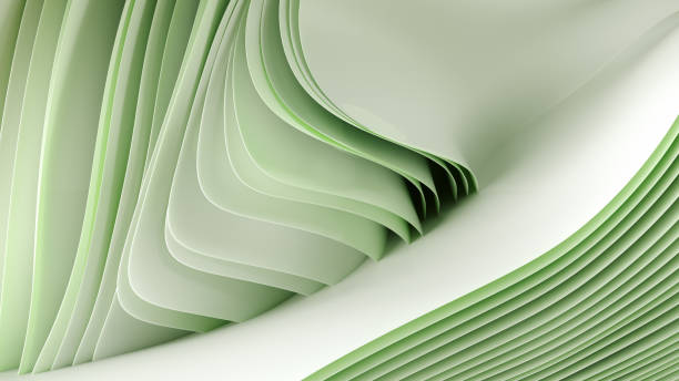 Green architecture concept stock photo