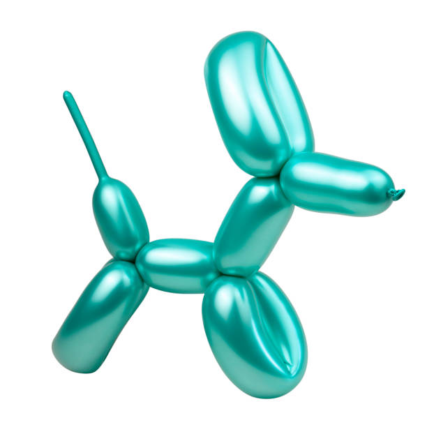 istock Balloon dog party model isolated on the white background 1725597965