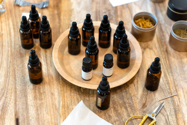 istock Soy candle workshop. Pure candle essences. 1725645103