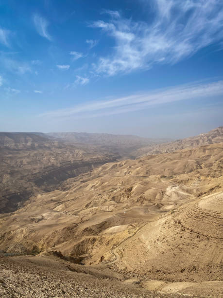 istock Scenic view of Mujib Canyon, Jordan 1725648060