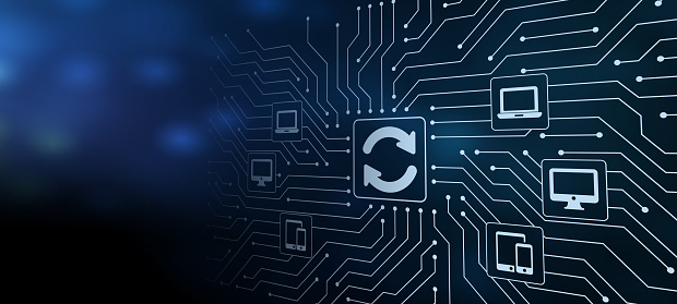 Update Software Upgrade Computer Program Version Concept Stock Photo ...