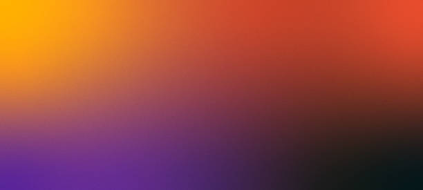 istock Abstract gradient background for banner, flyer, poster, in orange, yellow, purple, and black. Halloween colors. 1725669420