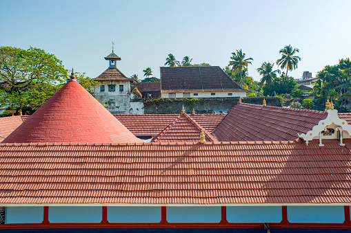 01 24 2013 Vintage Mattancherry Palace-Pazhayanoor Devi Temple & Jewish Synagogue.Mattancherry, Kochi, Kerala India Asia.