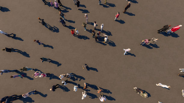 istock aerial view of a crowd 1725826434