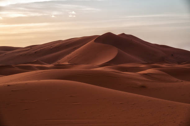istock Sand dunes in the great Sahara desert in Morocco 1725879772