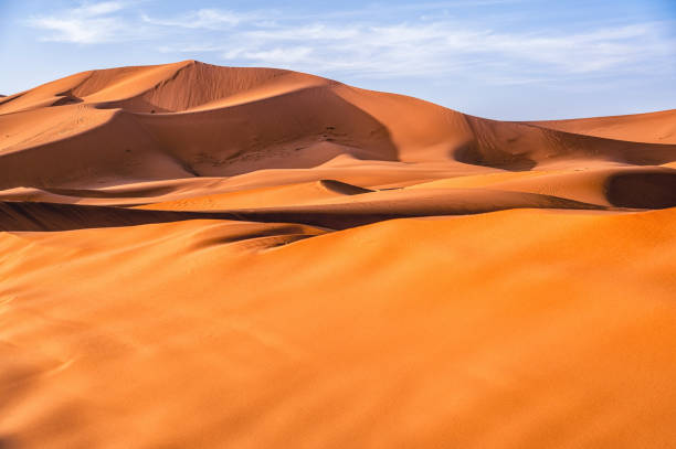 istock Beautiful sand dunes in the Sahara desert at Morocco 1725880211
