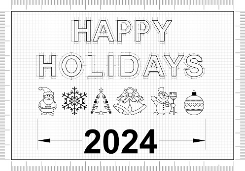 Happy Holidays 2024 Blueprint