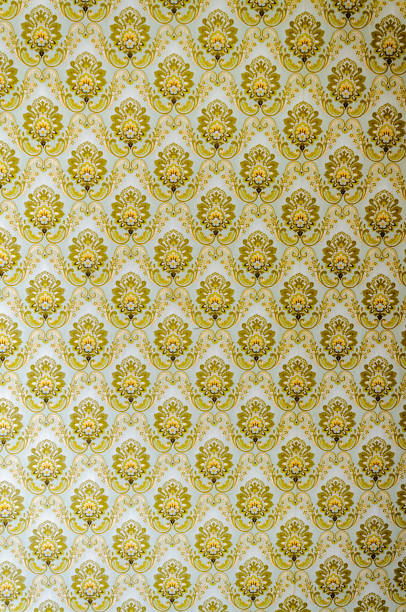 istock Patterned wallpaper from the 1970s/1980s 1725990072