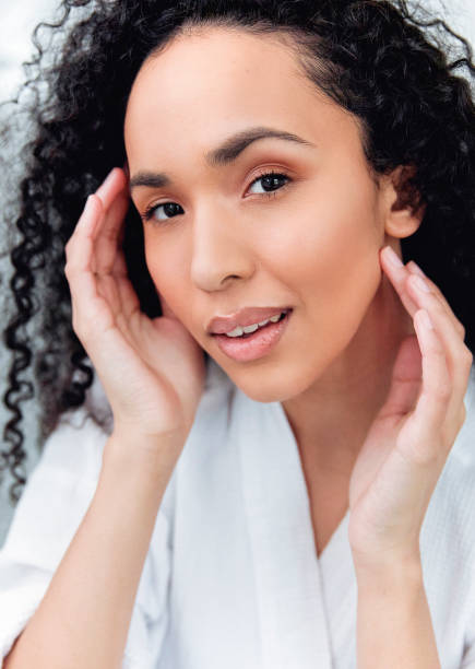 istock Bathroom Beauty: Woman in the Mirror 1726070825